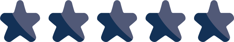 blue review stars